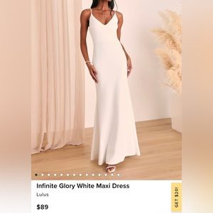 NWT Lulus Infinite Glory Maxi Dress